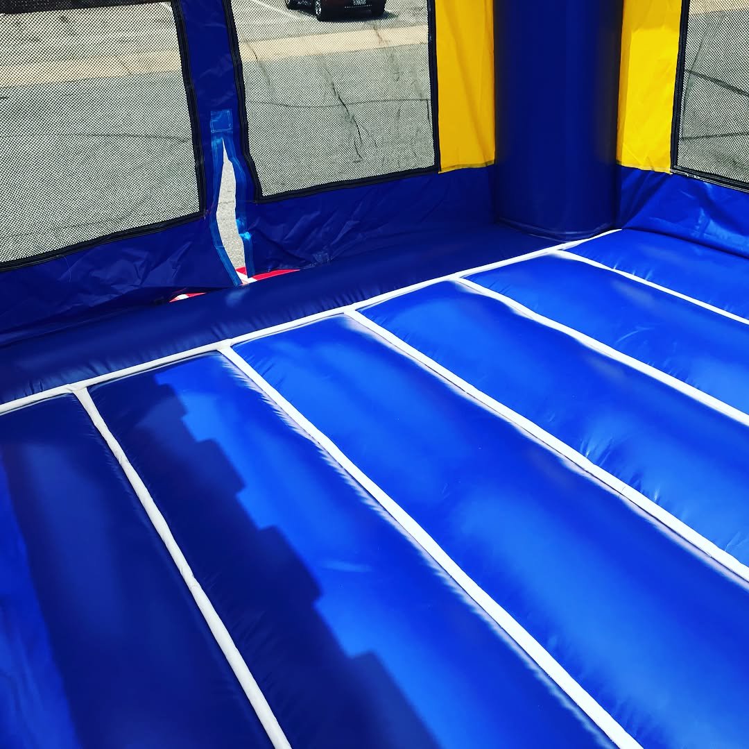 Magic Blue Castle Bounce House