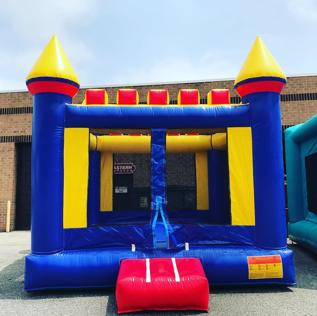 Magic Blue Castle Bounce House
