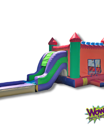 4&1 Castle Water Slide Combo