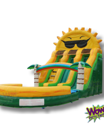 Epic Tropical Double Lane Water Slide