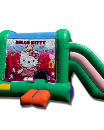 Hello Kitty Bounce House – 4&1 Backyard Combo Rental