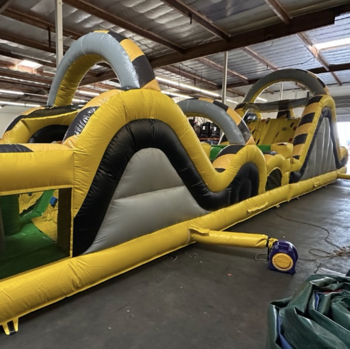 Mega Zip It Obstacle Course!