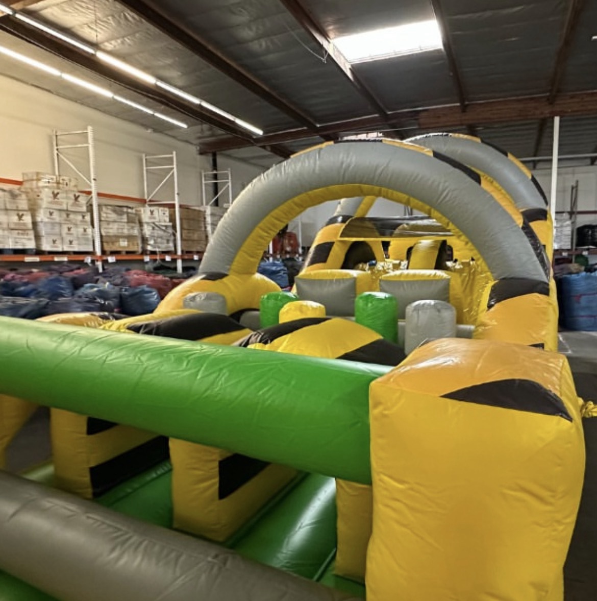 Mega Zip It Obstacle Course!