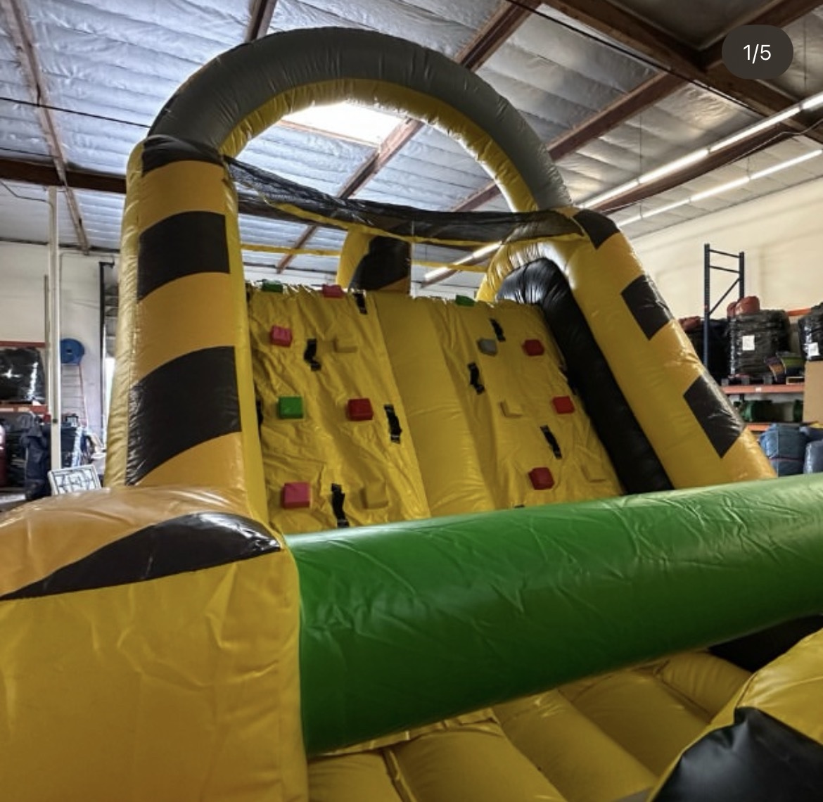 Mega Zip It Obstacle Course!