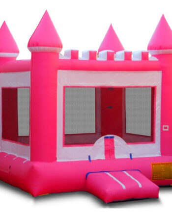 Pink Castle Bouncy House Inflatable Rental – Bouncy House Inflatables